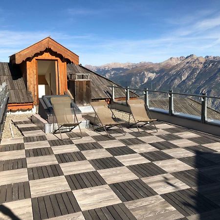 Penthouse "Bond 007" 120 M2 Piscine Sauna Risoul 1850 Bagian luar foto
