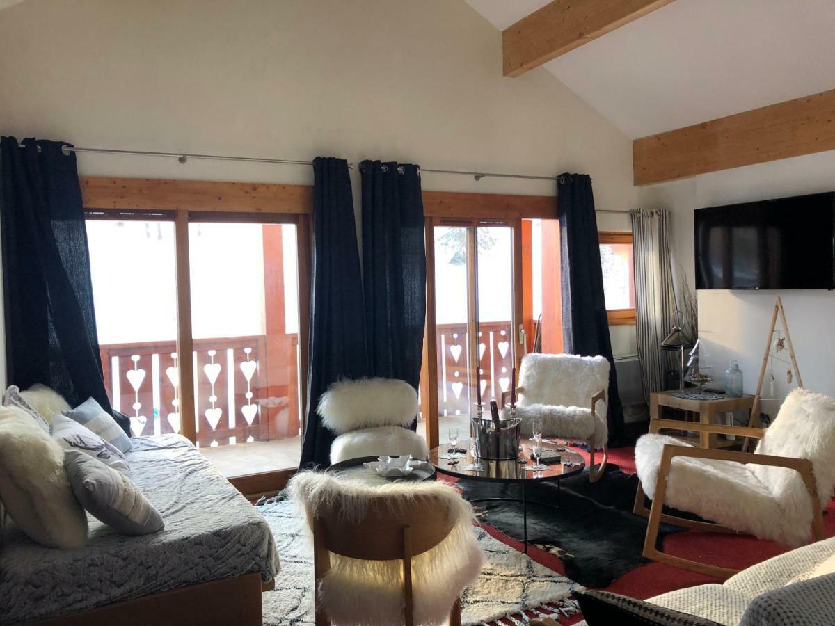 Penthouse "Bond 007" 120 M2 Piscine Sauna Risoul 1850 Bagian luar foto